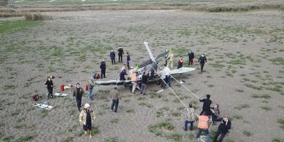 Düşen uçak hakkında okulun müdüründen ilk açıklama