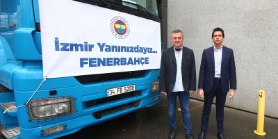 Fenerbahçe'den İzmir'deki depremzedelere yardım!