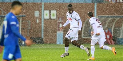 Trabzonspor, BB Erzurumspor'u 1-0 mağlup etti