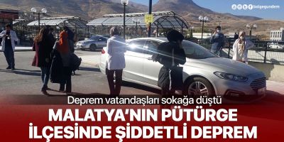 Son dakika haberi: Malatya ve çevresinde şiddetli deprem