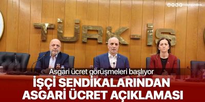 Son dakika haberi... Sendikalardan asgari ücret açıklaması