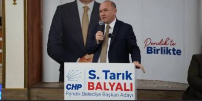 CHP Pendik Belediye Başkan adayı Tarık Balyalı: ''Pilav Sizden, Kavurma Bizden…''
