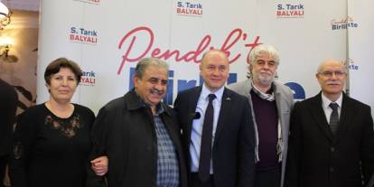 CHP Pendik Belediye Başkan Adayı Süleyman Tarık Balyalı Emekli öğretmenler ile bir araya geldi