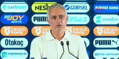 Jose Mourinho'dan  Galatasray derbi maçı açıklaması! Ben kaçmadım, bana saygısızlık yapıldı!