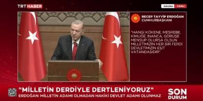 Son dakika! Cumhurbaşkanı Erdoğan, 109. dönem kaymakamlık kursu, kura töreninde konuşuyor