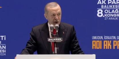 Cumhurbaşkanı Erdoğan partisinin kongresinde konuştu: İşte, o önemli açıklamalar...