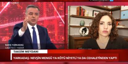 Nevşin Mengü kendini topun önüne mi attı? Barış Yarkadaş: Nevşin'i keklediler!