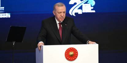 Cumhurbaşkanı Erdoğan, İstanbul Finans Merkezi'nde konuştu: Bu ekonomik nizam değişmeli