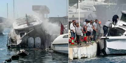 Bodrum limanında facia: Tekne patladı, yaralılar var!