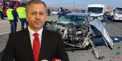 Bakan Yerlikaya Kurban Bayramının acı bilançosunu açıkladı!  44 ölü, 6 bin 370 yaralı
