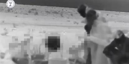 Mossad paylaştı! İran'a saldırı ile ilgili şok eden görüntü