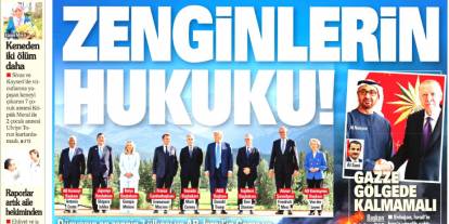 Zenginlerin hukuku! Katliamların gölgesinde toplandılar: 18 Haziran 2025 Gazete Manşetleri