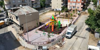 Velibaba’da Yeni Bir Parkın Yapımına Başladılar