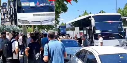 Son dakika: Silah bırakma töreni için Diyarbakır'dan 4 otobüs yola çıktı
