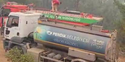Pendik Belediyesinden Bursa'daki Yangın Söndürme Çalışmalarına Tam Destek!