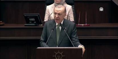 Erdoğan'dan grup toplantısında önemli açıklamalar: CHP'nin teskereye 'hayır' demesine şaşırmadık!