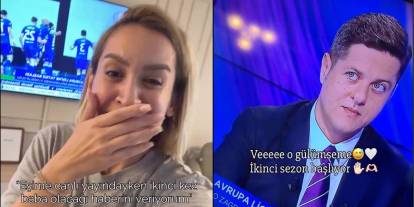 Spikiker Gürler Akgün canlı yayında eşinden gelen mesajla baba olacağını öğrenince ne yapacağını şaşırdı