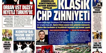 Klasik CHP zihniyeti: 8 Aralık 2025 Pazartesi güncel gazete manşetleri...