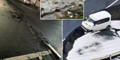 Japonya 7.5'lik depremle sallandı: Kimse evinden ve canından olmadı!