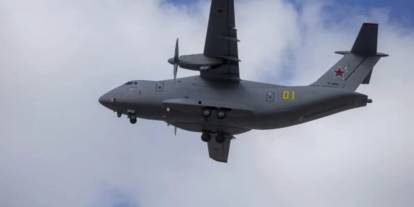 Rusya'dan son dakika: Dev askeri kargo uçağı yere çakıldı!