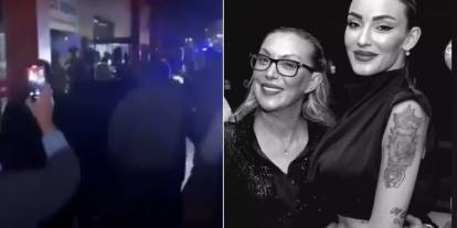 Adliye önünde toplanan kalabalık Güllü'nün kızı Tuğyan'ı topa tuttu: Yuuuhh, anne katilisin sen!