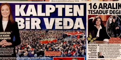 Kalpten bir veda: 16 Aralık 2025 Salı, gündeme dair konularla gazete manşetleri...