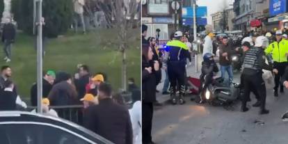 Çağlayan Adliyesi karıştı: Martı TAG sürücüleri ve taksiciler birbirine girdi!