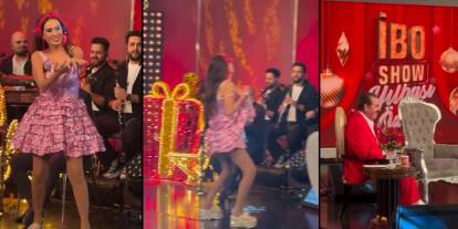 Yıldız Tilbe yine çılgın dansı ile gündem oldu: Tatlıses'i programda kahkahalara boğldu!