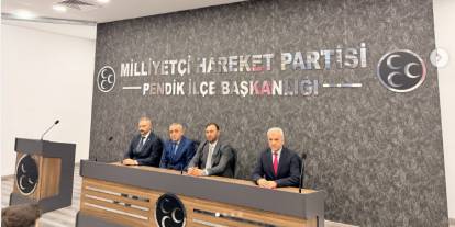 MHP Pendik İlçe teşkilatında istişare toplantıları devam ediyor