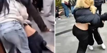 İstanbul'da şaşkınlık veren görüntü: Saç başa giren kızlar ''Gençlik nereye gidiyor?'' dedirtti!