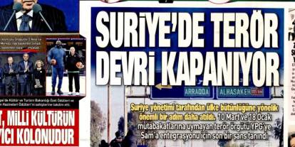 Suriye'de terör devri kapanıyor! 21 Ocak 2026 Çarşamba güncel gazete manşetleri