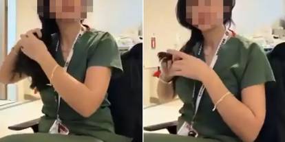 "Saç örme" videosuyla YPG üyesine destek verdi: O hemşire gözaltına alındı!