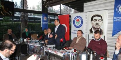 Eğitim Bir Sen yerel basın ile kahvaltıda buluştu