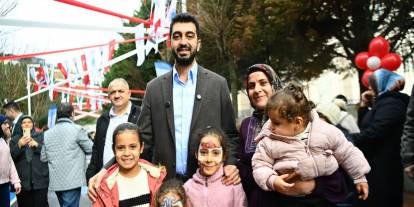 Çocuklardan Başkan Bingö'le teşekkür! Yeni açılan Oyun Parkı Sokağı yarıyıl karne tatilinde çocukları buluşturdu