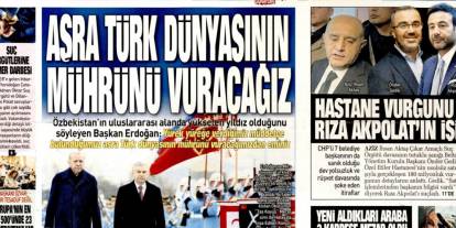 Asra Türk dünyasının mührünü vuracağız! 30 Ocak 2026 Cuma, güncel gazete manşetleri...