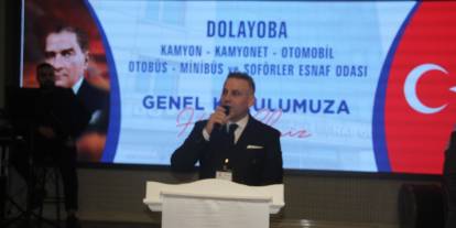 Dolayoba Şoförler Odası Başkanlığına Erkan Dakoğlu Yeniden Seçildi