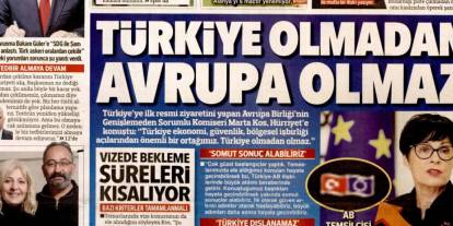 Türkiye olmadan Avrupa olmaz: 9 Şubat 2026 Pazartesi güncel gazete manşetleri