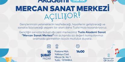 Tuzla’da Mercan Sanat Merkezi Açılıyor