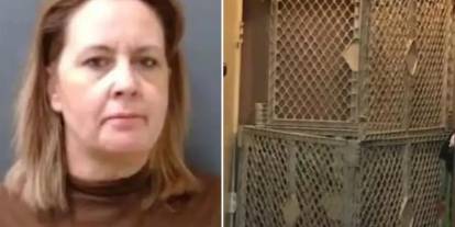 Dünya şaşkınlıkla izledi: Evlatlık çocuklarını bir hayvan gibi kafese kapattı, o anne bakın ne ceza aldı?