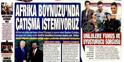 Afrika Boynuzu'nda çatışma istemiyoruz: 18 Şubat 2026 Çarşamba güncel gazete manşetleri