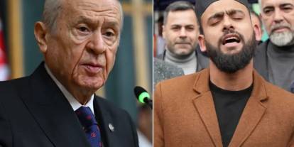 Söylediği ilahi Türkiye'nin diline dolandı: Celal Karatüre'ye Bahçeliden tebrik!