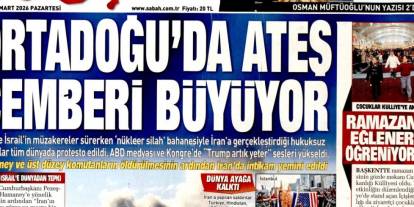 Ortadoğu'da ateş çemberi büyüyor: 2 Mart 2026 Pazartesi güncel gazete manşetleri