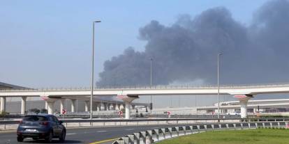 İran, şimdi de Dubai Havalimanı'nı vurdu! Uçak seferleri durduruldu!