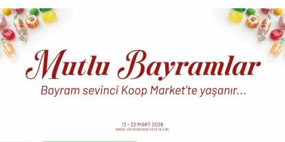 KOOP Market'te bayram indirimleri başladı: 13- 22 Mart ayı kataloğu yayımlandı, birbirinden ucuz ürünler raflarda sizleri bekliyor!