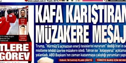 Kafa karıştıran müzakere mesajı: 24 Mart 2026 Salı güncel gazete manşetleri