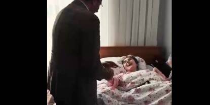 Başkan Ahmet Cin'den engelli vatandaşa doğum günü sürprizi