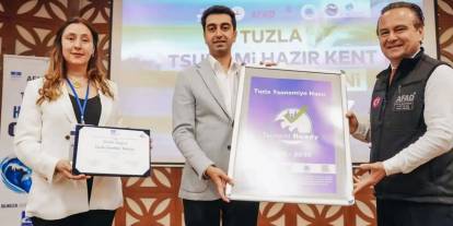 Tuzla’ya UNESCO Tarafından “Tsunamiye Hazır Kent” Sertifikası Verildi