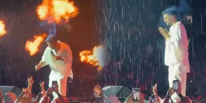 Tan Taşçı konserinde olay: Sahnede alevler yüzüne patladı!