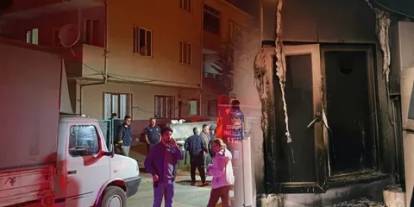 Eski eşine kızan şüpheli evine molotofkokteyli attı! Evin doğalgaz kombisi bomba gibi patladı