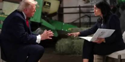 ABD Başkanı Donald Trump'tan sunucuya olay hareket: Ya sahtekarsınız ya da aptalsınız!